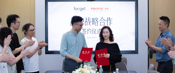 美御與for/get品牌戰略合作